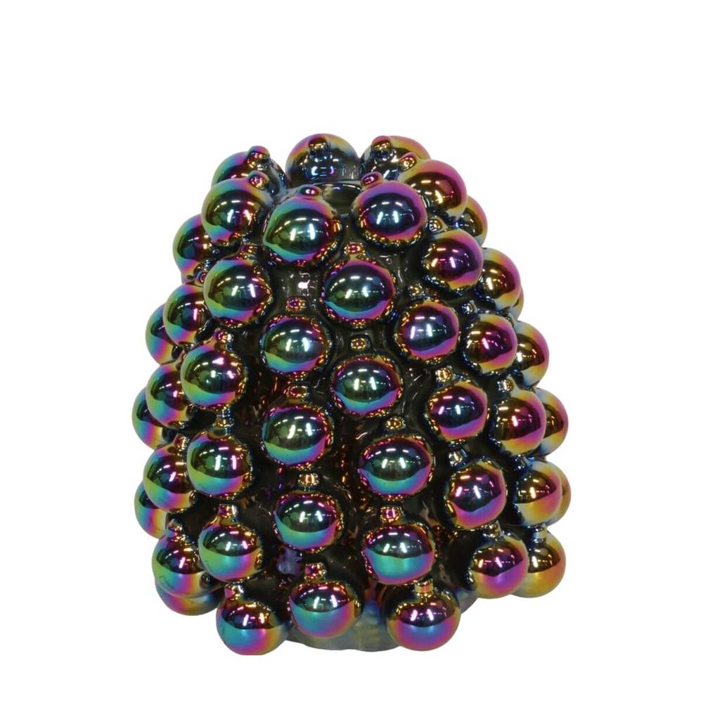 Keramik Vase Kugel mix D20cm H23cm