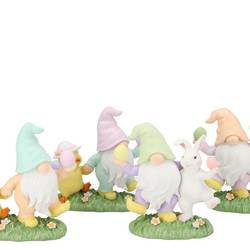 Gnome Mimi mix pastel 15x07x15cm