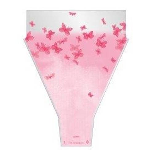 Tüte Papillon rosa 50x35x10 x50