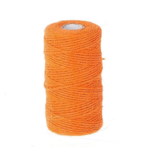 Seil Jute orange 2mm 100m