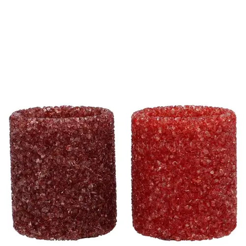 Kerzenständer Lexie rot 08x08x10cm