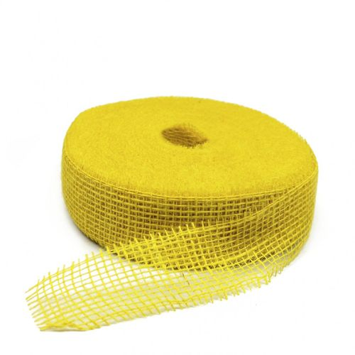 Band Jute gelb 50mm 40m
