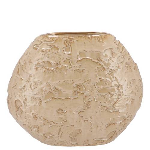 Keramik Vase Mika Cozy sand 12x28x22cm