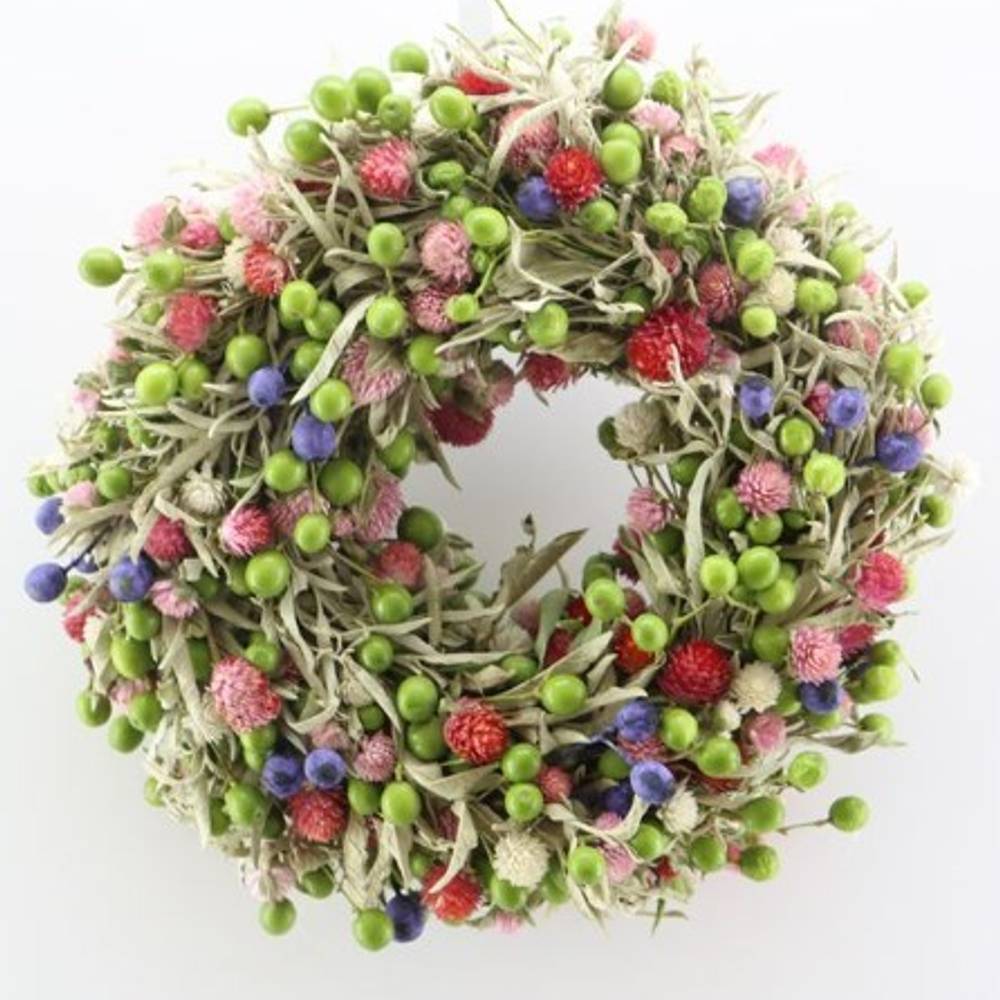 Kranz Gomphrena mix D30cm