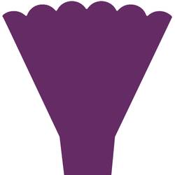 Tüte Majesty lila 54x44x12cm x50 