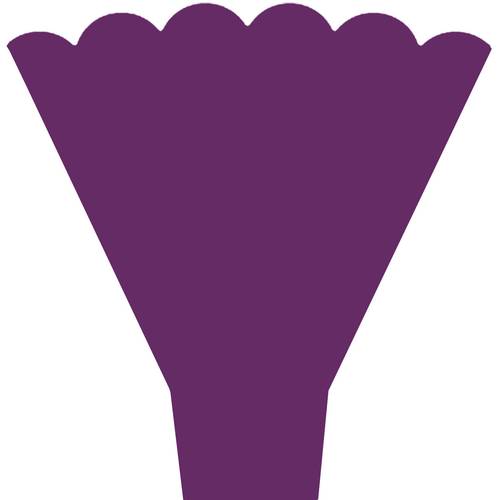 Tüte Majesty lila 54x44x12cm x50 