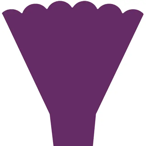 Tüte Majesty lila 54x44x12cm x50 