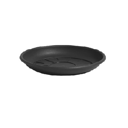 Kunststoff Untersetzer schwarz D16cm