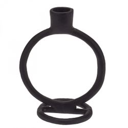 Kerzenständer schwarz 15cm
