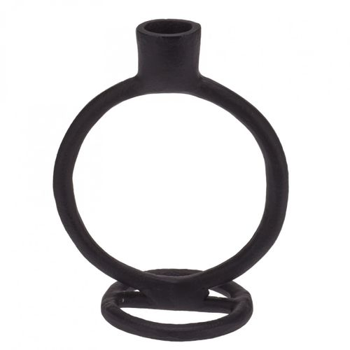 Kerzenständer schwarz 15cm