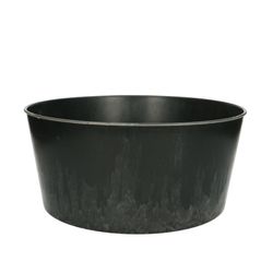 Melamine Übertopf grau D29cm H14cm