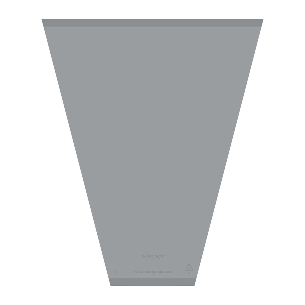 Tüte Silent silber 40x30x12cm x50