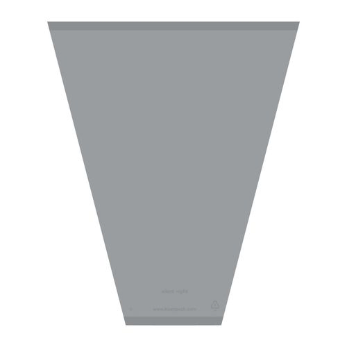 Tüte Silent silber 40x30x12cm x50