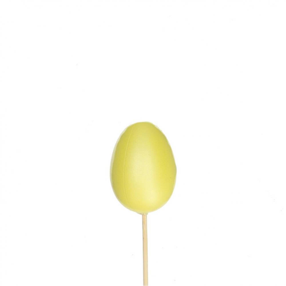 Ostern Deko/stab 12cm Ei Pearly 6cm