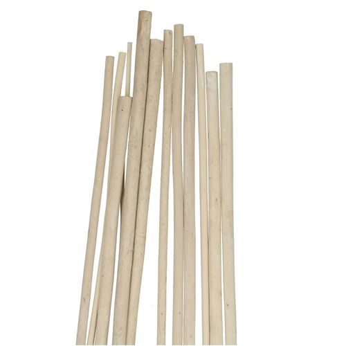 Bambus Stab weiss L100cm X20