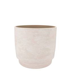 Keramik Übertopf Romy creme D14cm H13cm