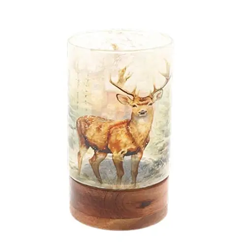 Glas Teelicht Renee D13cm H23cm