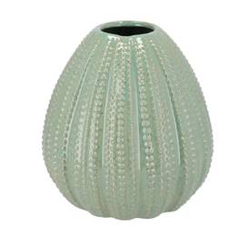 Keramik Vase Urchin grün 23x23x24cm