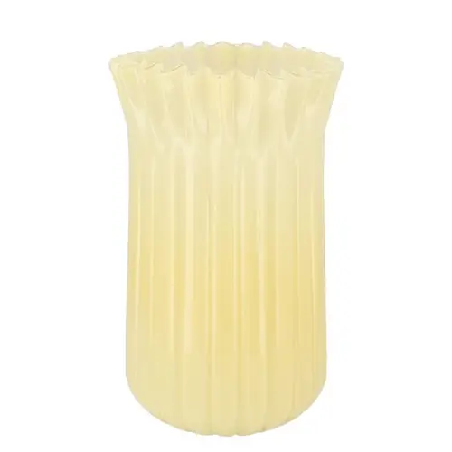 Glas Vase Imke Lemon hell gelb 19x19x32cm