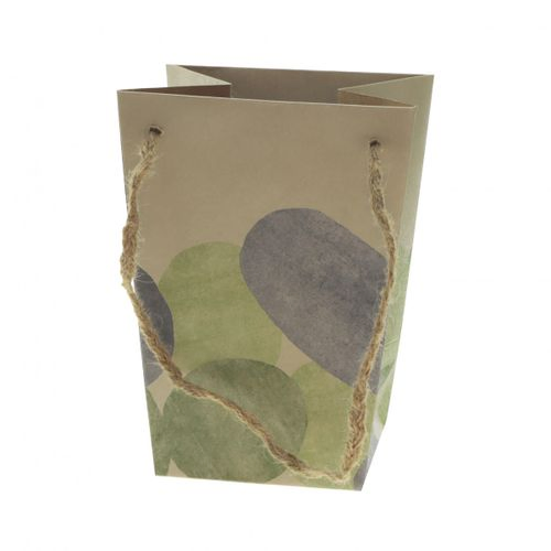 Tasche Stones grün 15x11x20cm