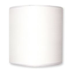 Kranzband Moire weiss 125mm 25m
