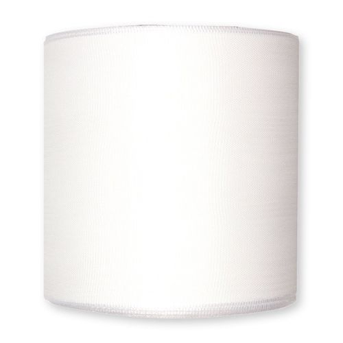 Kranzband Moire weiss 125mm 25m