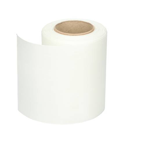 Kranzband Moire weiss 125mm 25m