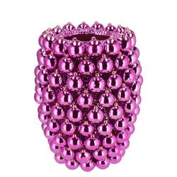 Weihnachtskugel Vase fuchsia 27x27x33cm