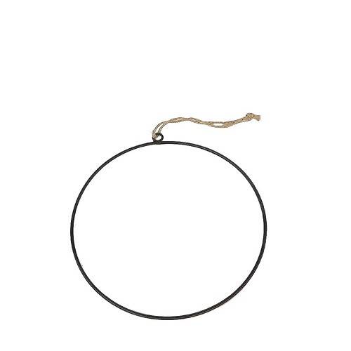 Ringe Hänger schwarz d25cm